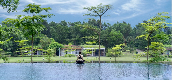 Hồ ốc đảo - Nơi thư giãn và check-in tuyệt vời